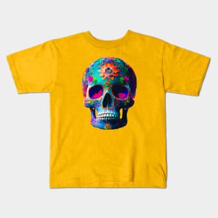 DOD Skull Día de los Muertos Kids T-Shirt